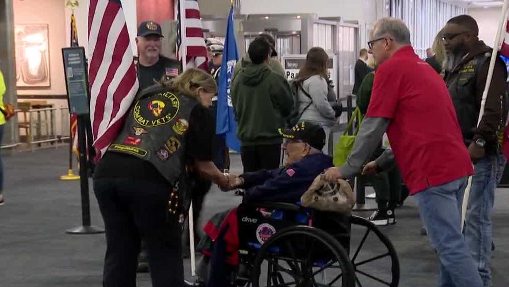 Dozens of local veterans take off from Milwaukee to DC for first honor flight of 2026