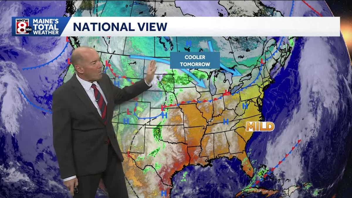 The warmth fades as cooler days return