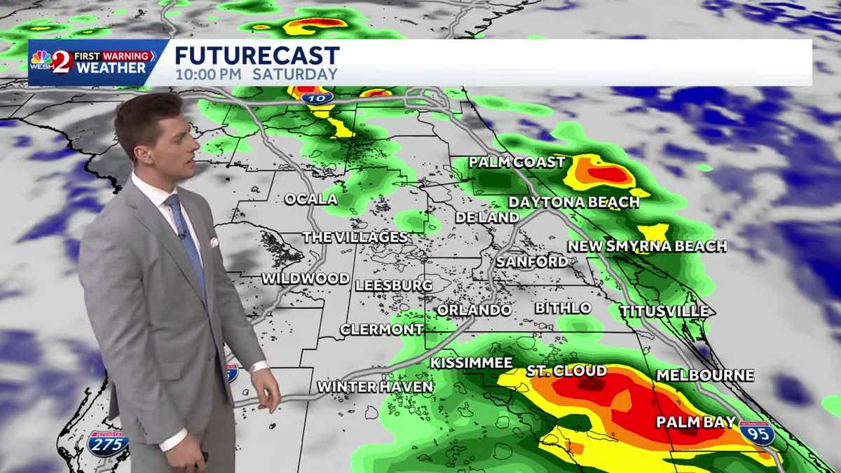 Wet pattern continues this weekend and into next week in central ...