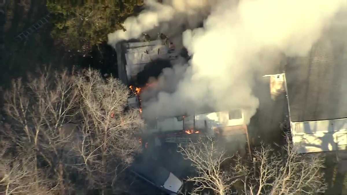 Kansas City fire crews battle house fire on E. 37th Street