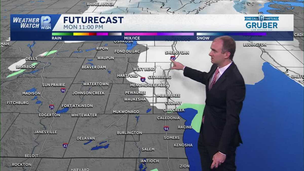 SE Wisconsin snow chances this week