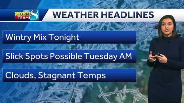 rain and ice chances this week