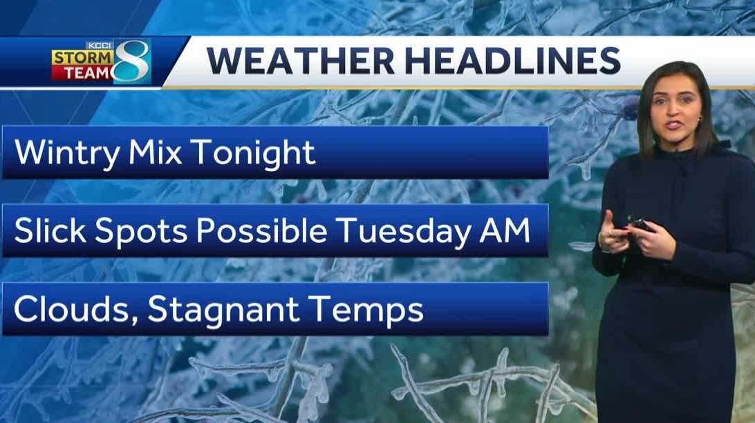 Iowa weather forecast: Rain and ice chances this week