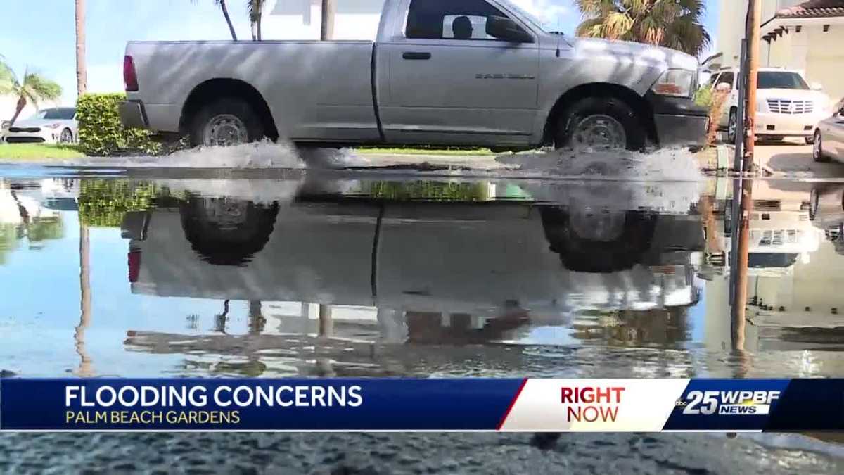 King tide and street flooding has Palm Beach Gardens businesses and ...