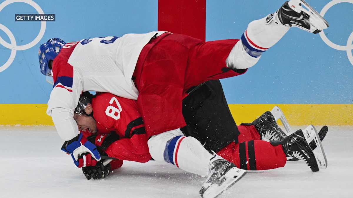 Injured Sidney Crosby out for Canada in Olympic semifinal vs. Finland
