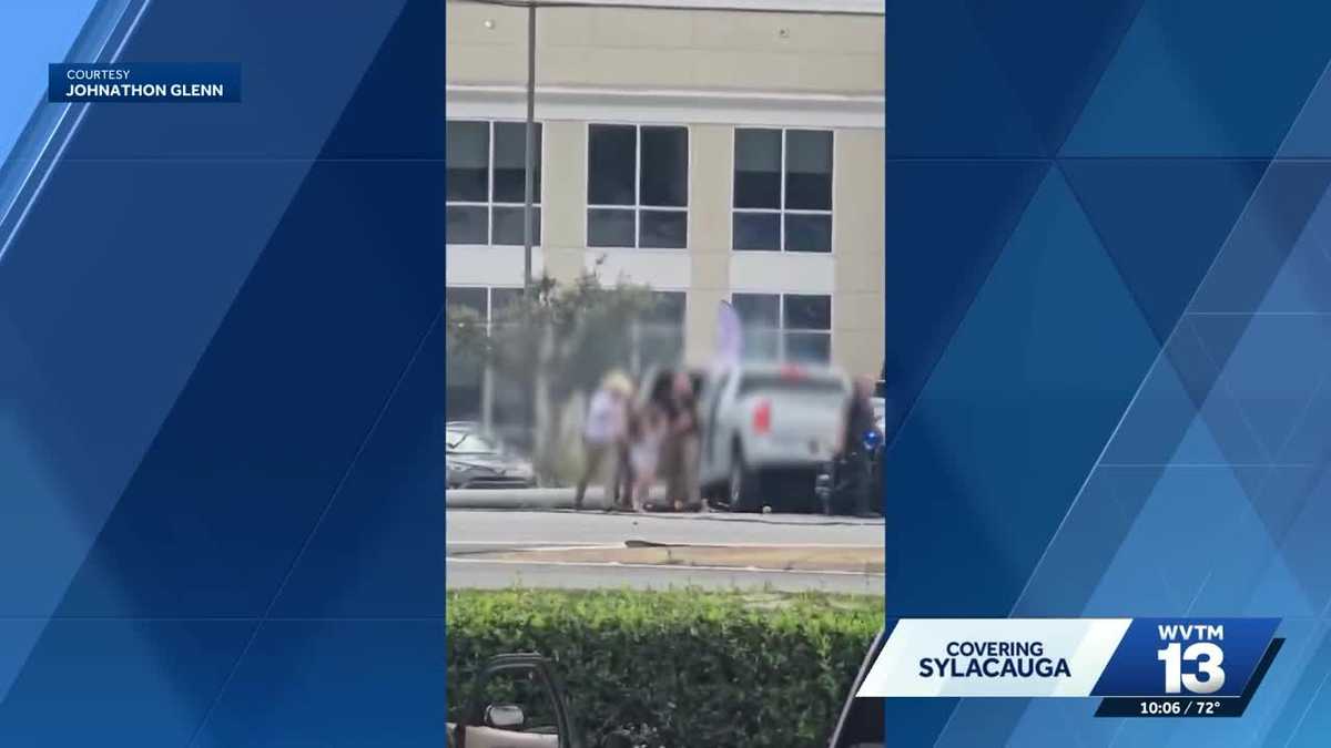 Videos show chaotic police scene unfolding after crash in Sylacauga