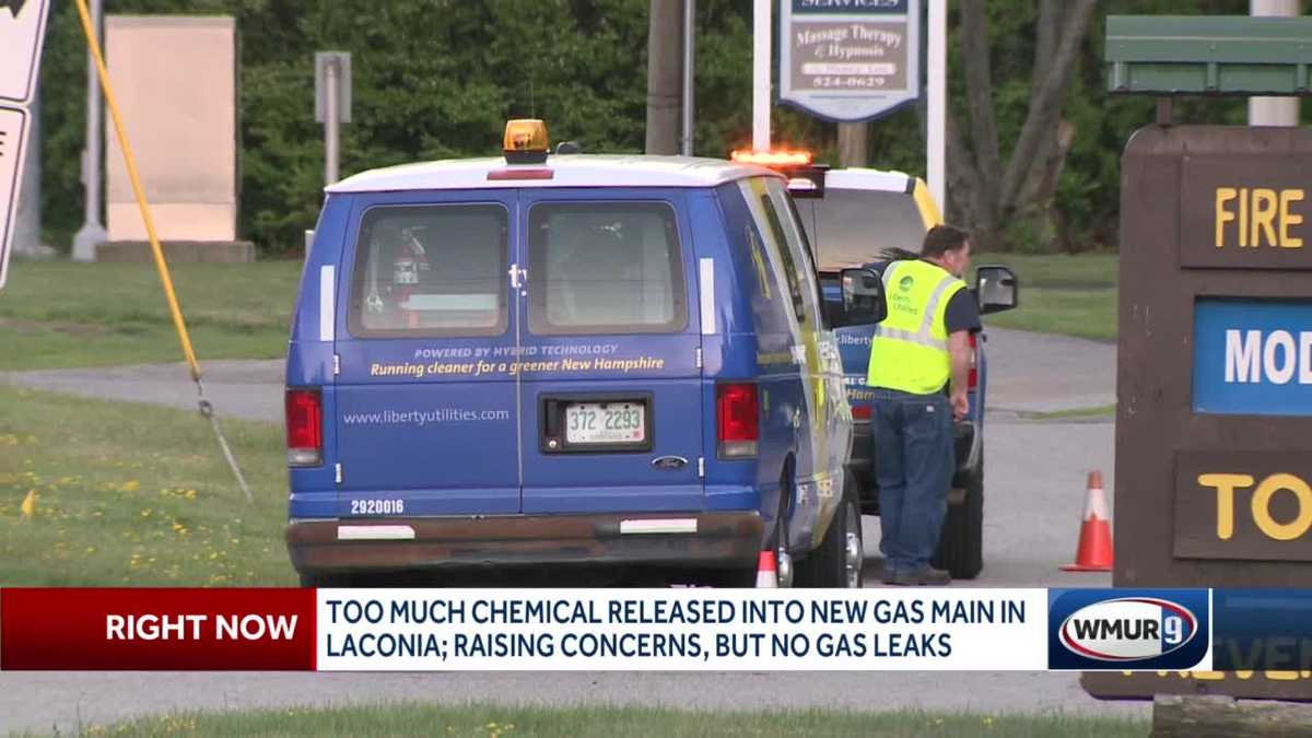 Odor of natural gas in Laconia linked to too much odor in gas main