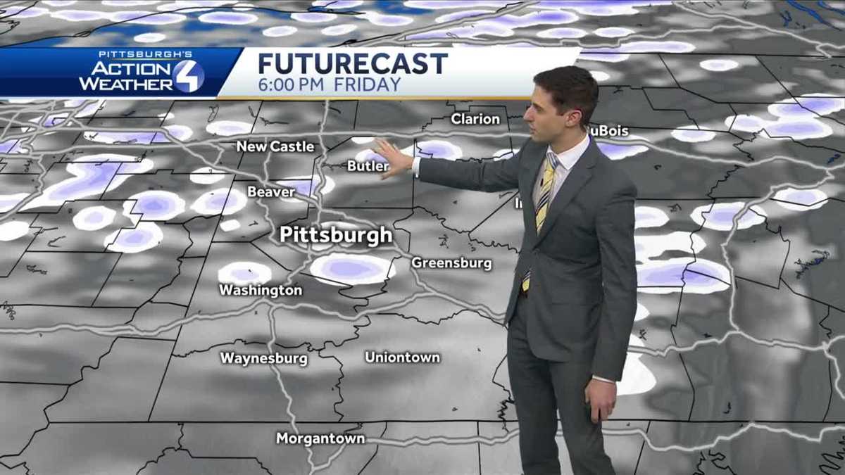 Scattered snow showers continue Friday with cold temps