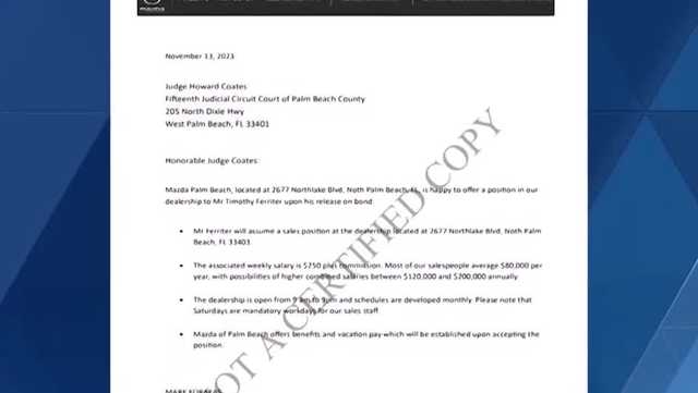 Timothy Ferriter's friend admits his wife forged job offer letter - Vimarsana News
