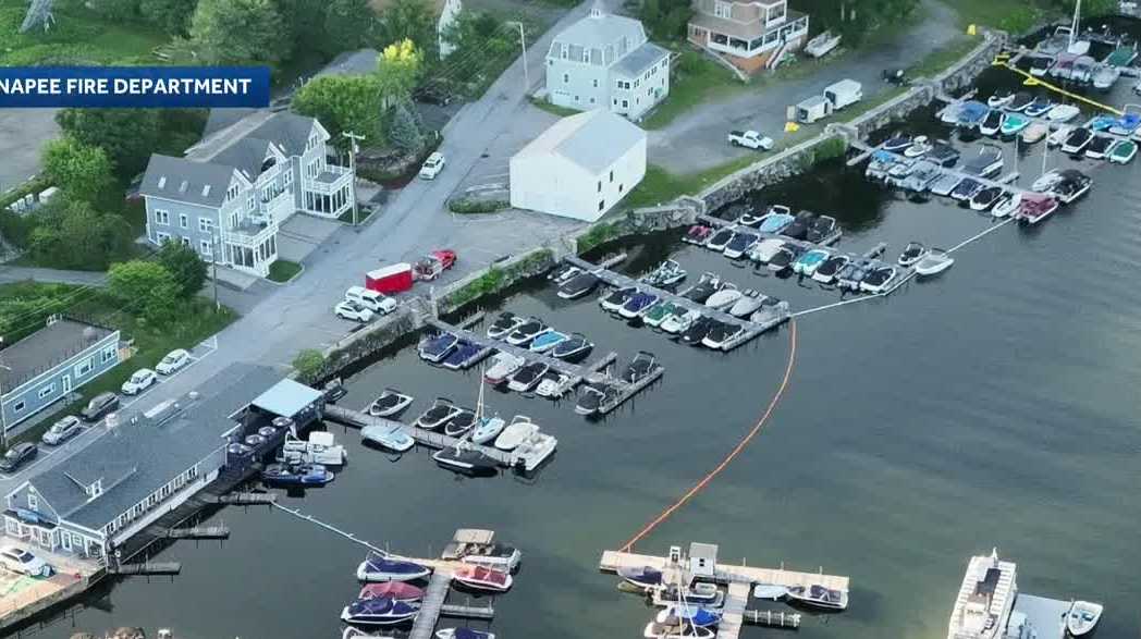 Officials respond to 'unknown substance' spill at Sunapee Harbor