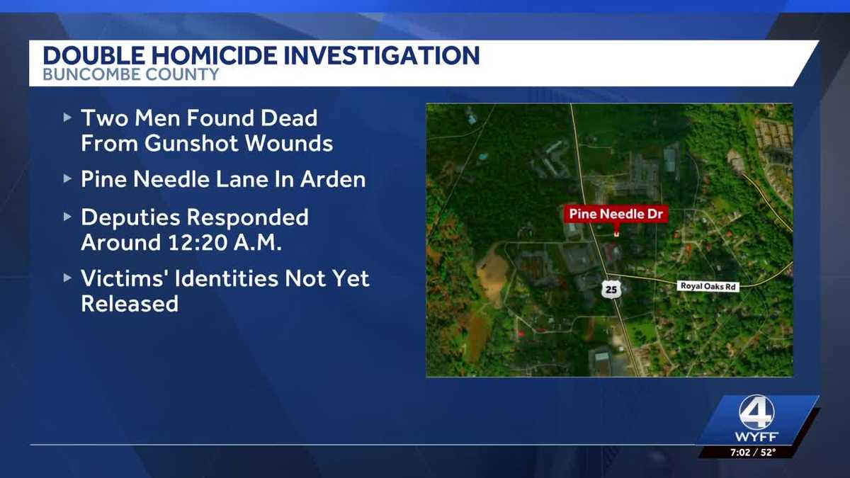 Two men found dead after shooting in Arden near county line