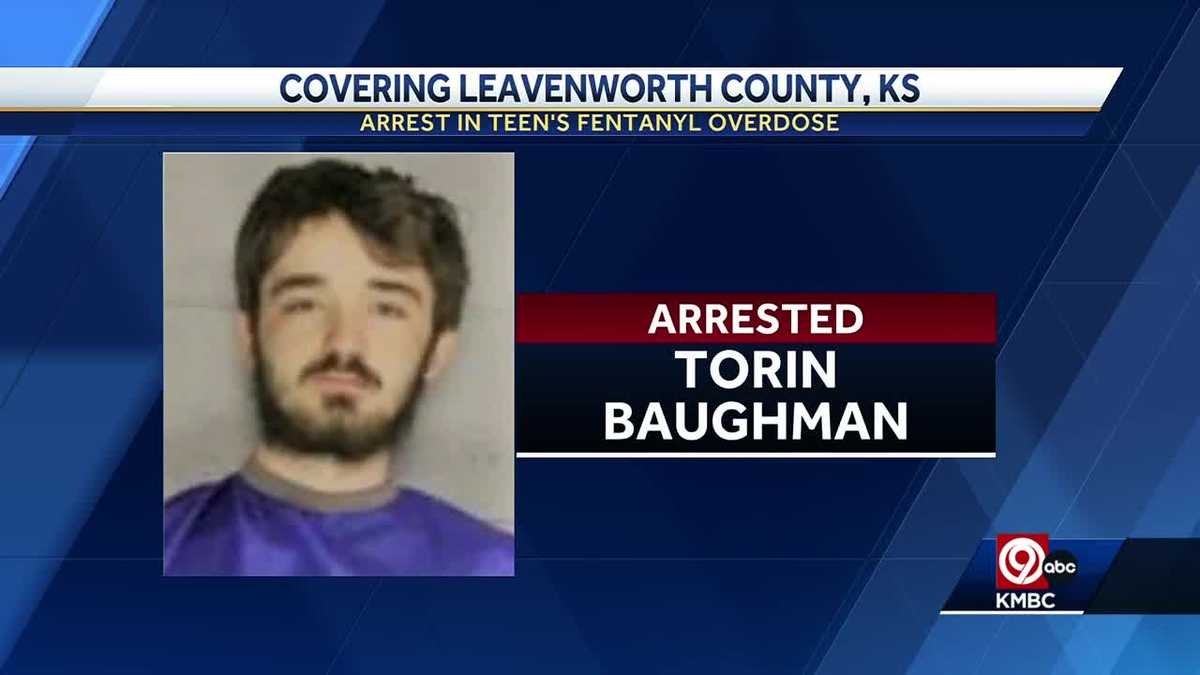 Leavenworth County man charged in teen's fentanyl overdose death