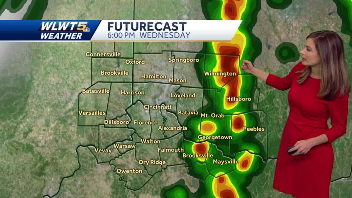 Strong to severe storms possible Wednesday