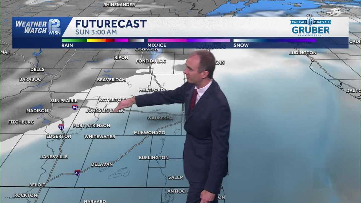Weather: Tracking Overnight Snowfall