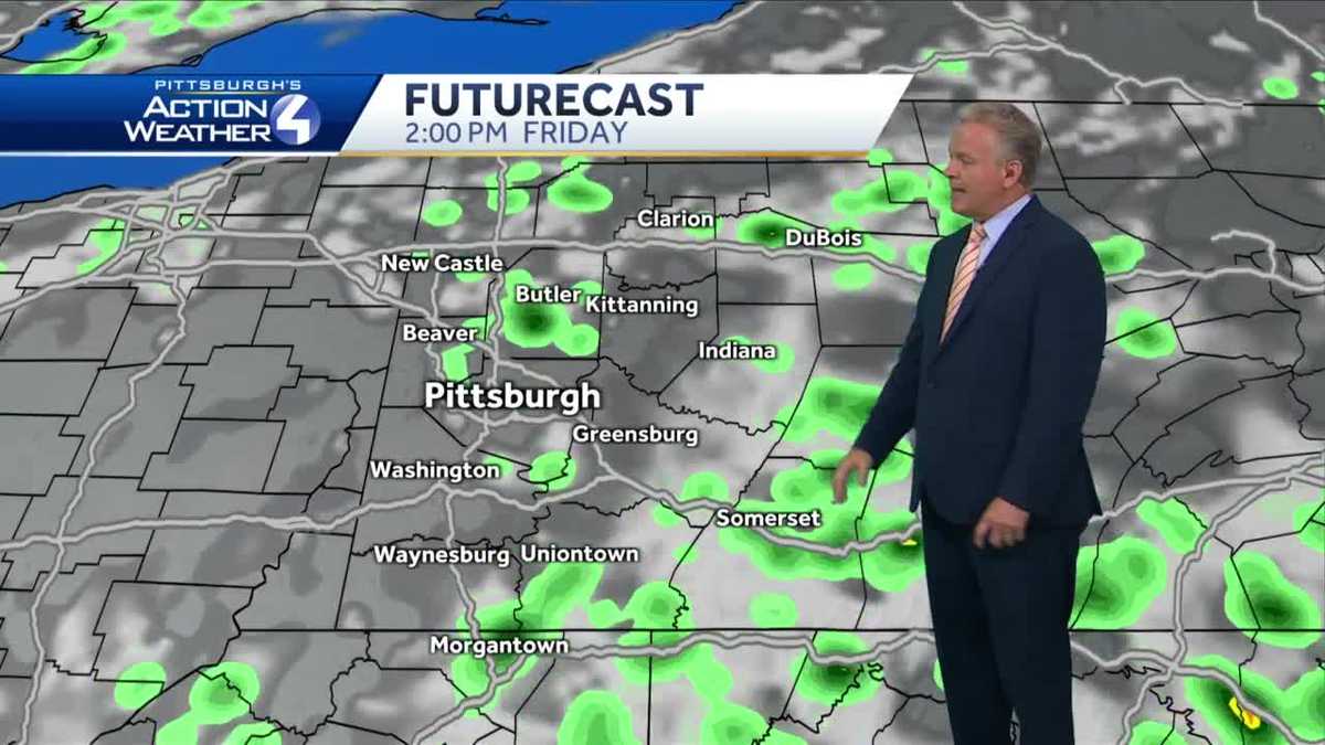 ﻿Scattered showers and thunderstorms tonight