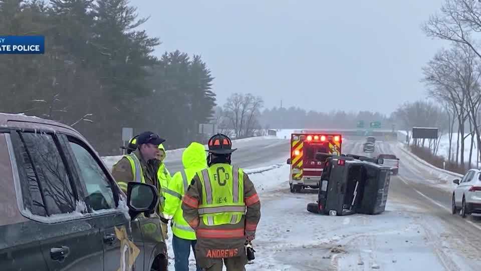 NHSP reports 111 crashes, 141 vehicles off-road since Saturday evening