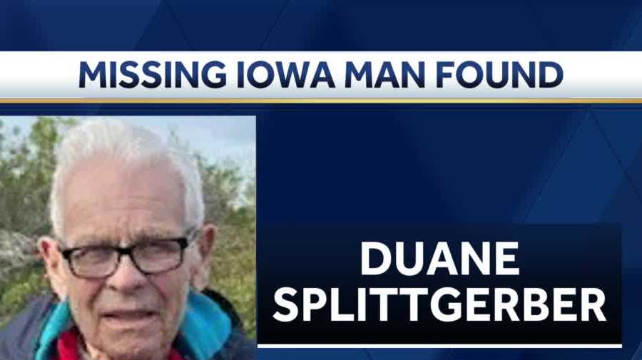 Harrison County Sheriffs Office Says Missing Iowa Man Found Safe 5926