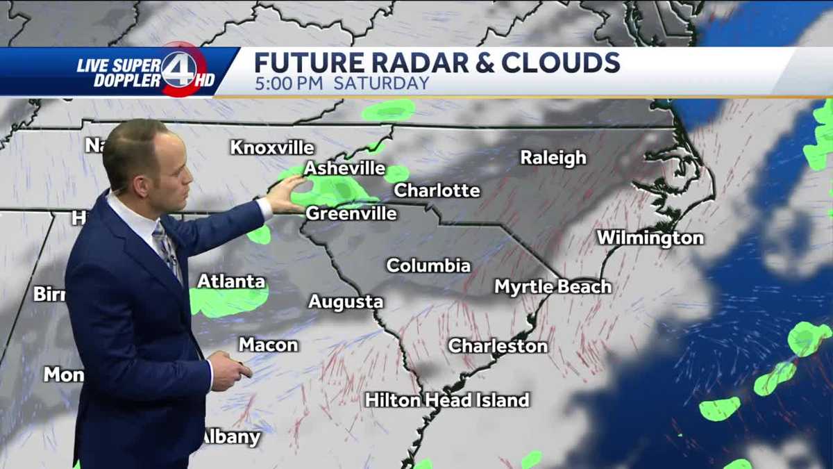 Greenville forecast Weekend divided forecast
