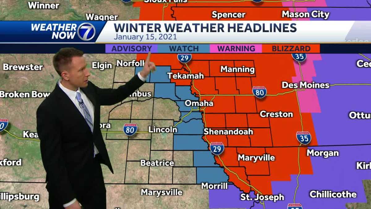 Strong Winds Thursday Blizzard Warning Friday