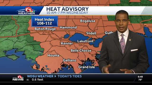 Wednesday brings another Heat Advisory - Vimarsana News