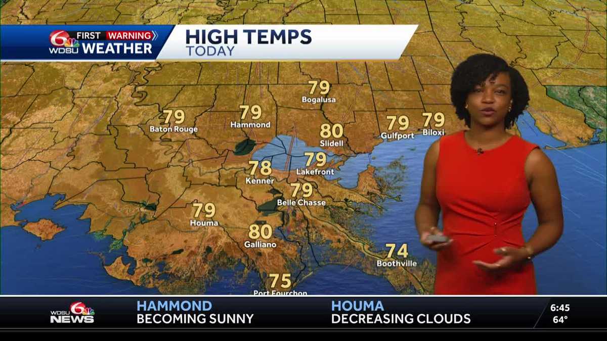 Mild start, pleasant Tuesday ahead!