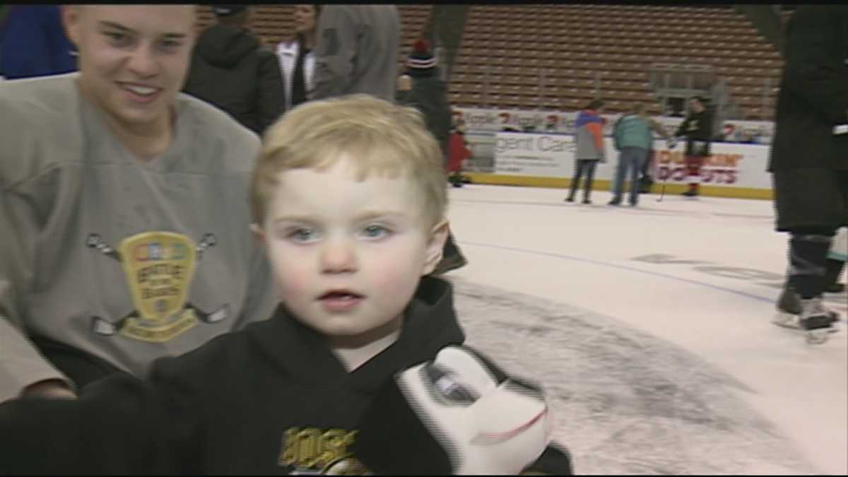 CHaD hockey players meet their buddies