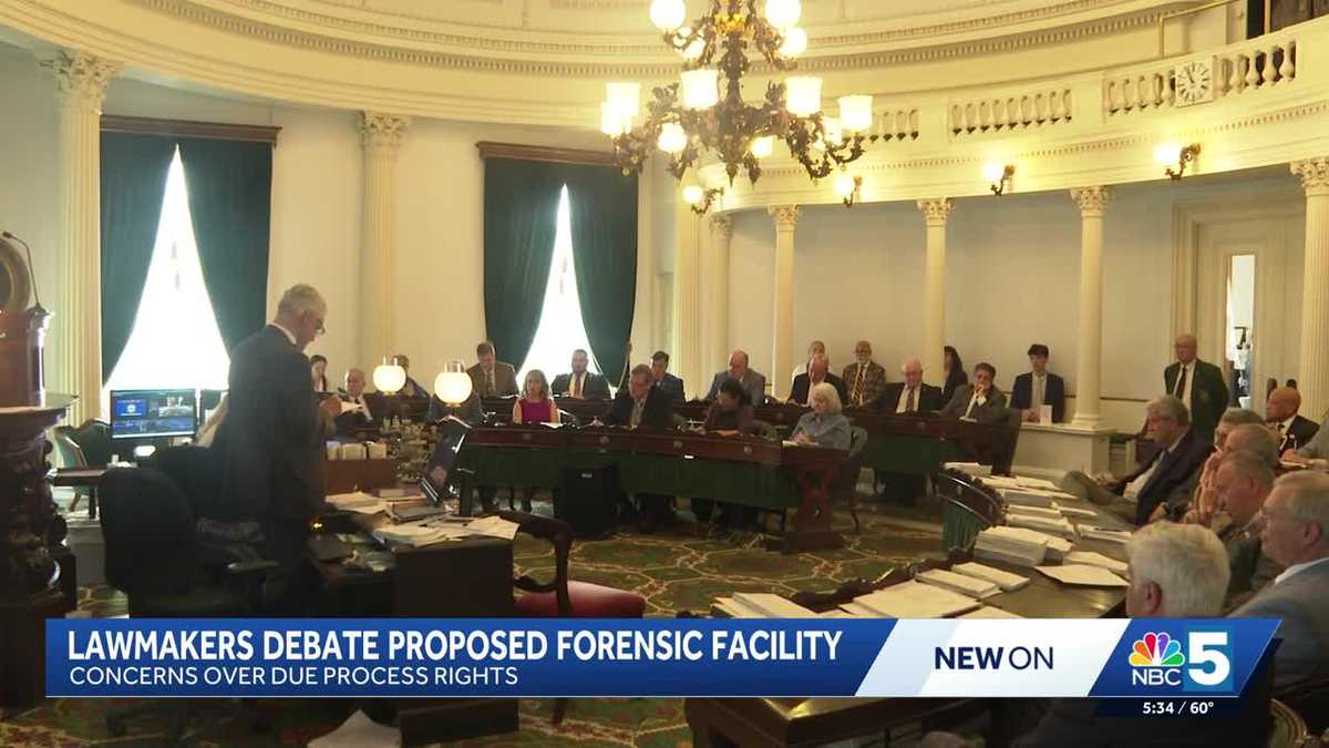 Vermont House lawmakers attempt to change forensic facility legislation