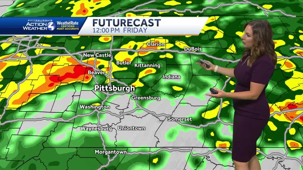 Impact Day: Rain hitting Pittsburgh on Friday