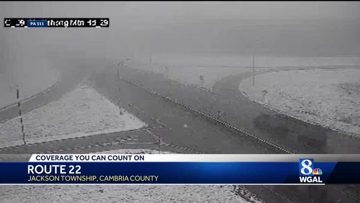 Snowfall in Cambria County