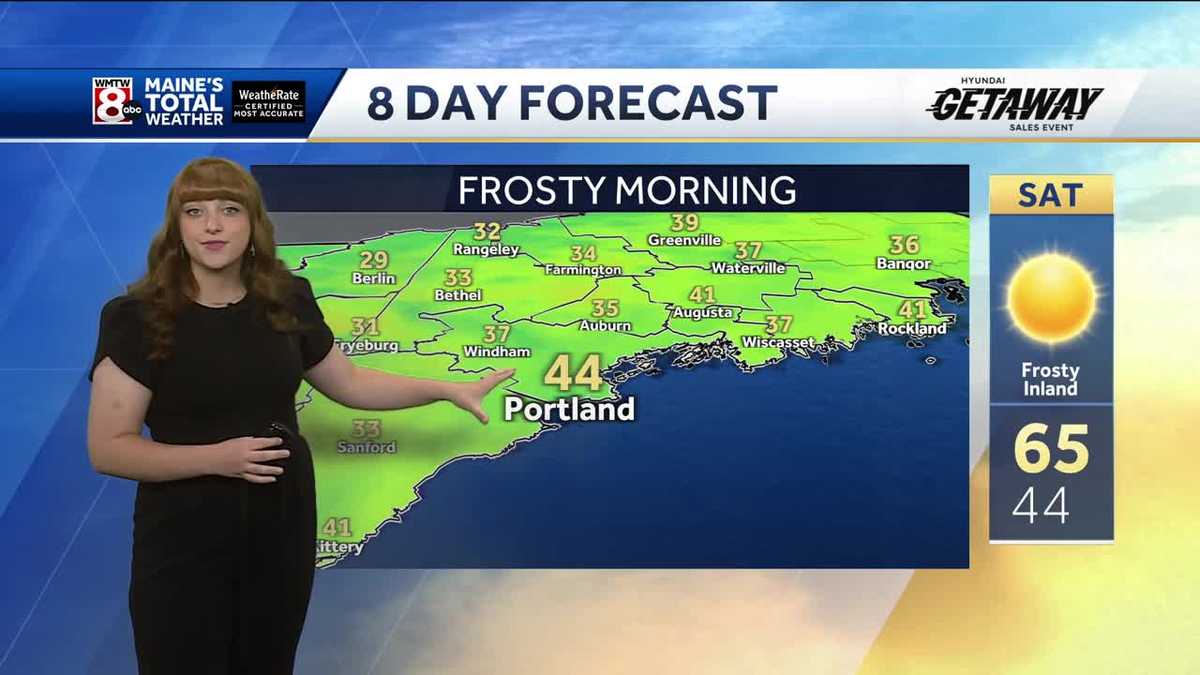 Mild end of the week before cooler air moves in for the weekend