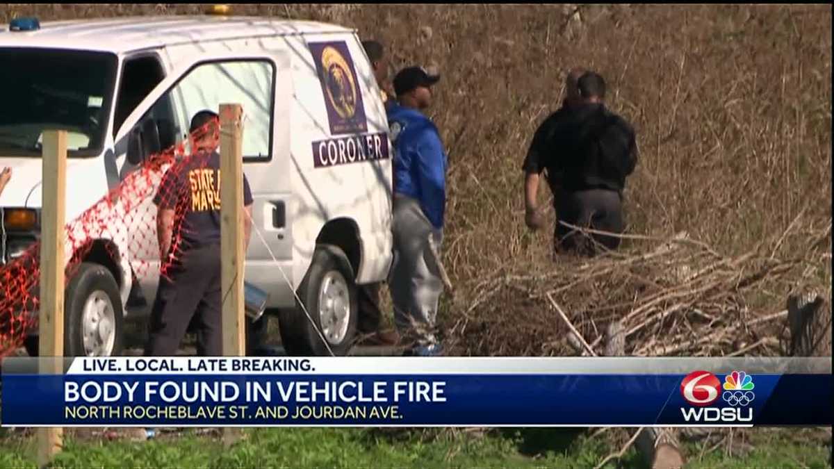 Nopd Body Found In Burning Car In Lower 9th Ward
