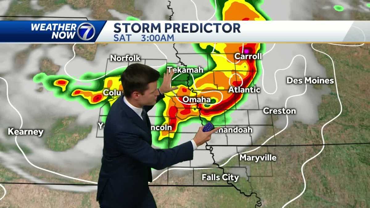 Dry evening, potential for strong storms tonight