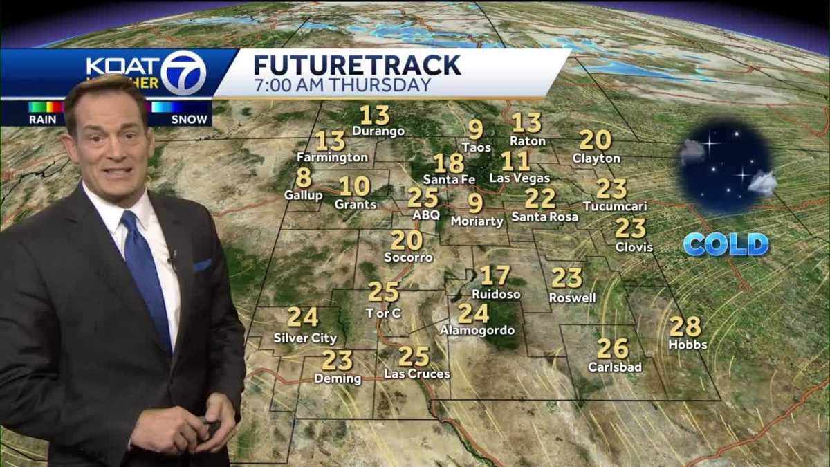 Fresh batch of cold rolling in today as cold week continues
