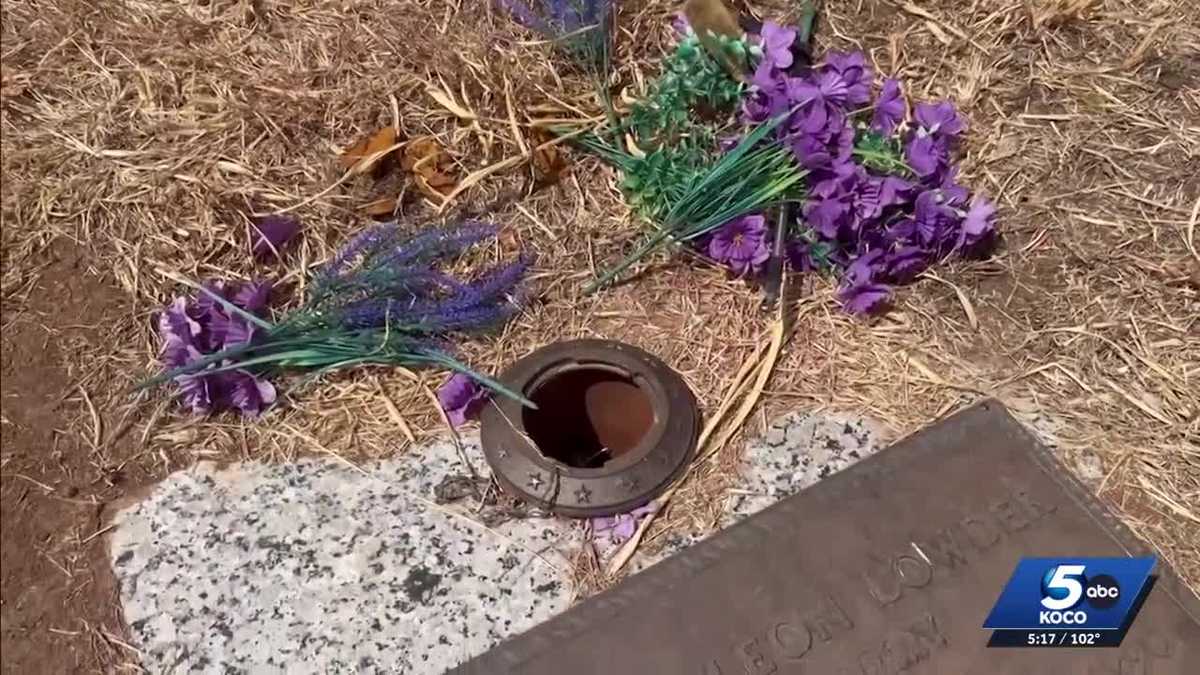 Investigation launched after nearly 100 vases stolen from graves at Cleveland County cemetery