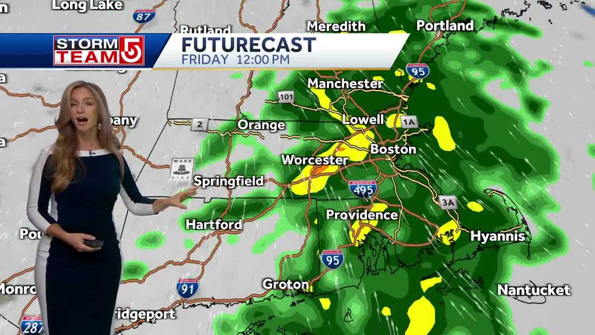 Video: Pleasant, sunny day but rain on the way