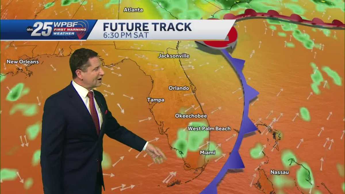Strong to severe storms in South Florida