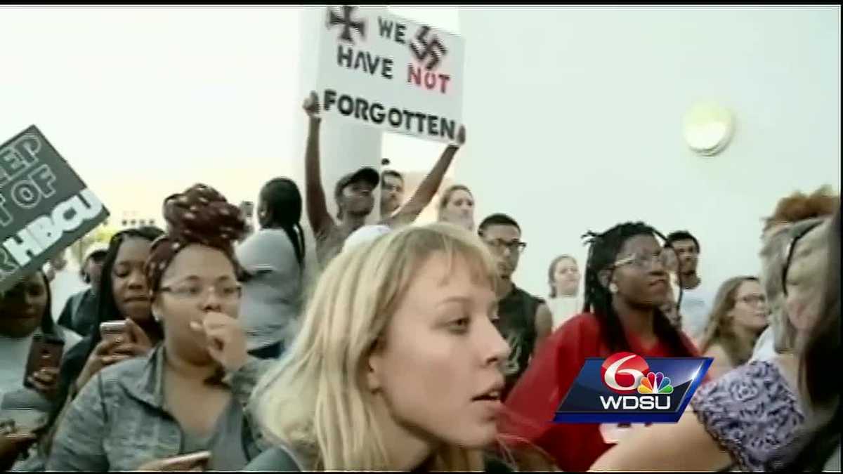 Day after protests, Dillard University puts focus on election