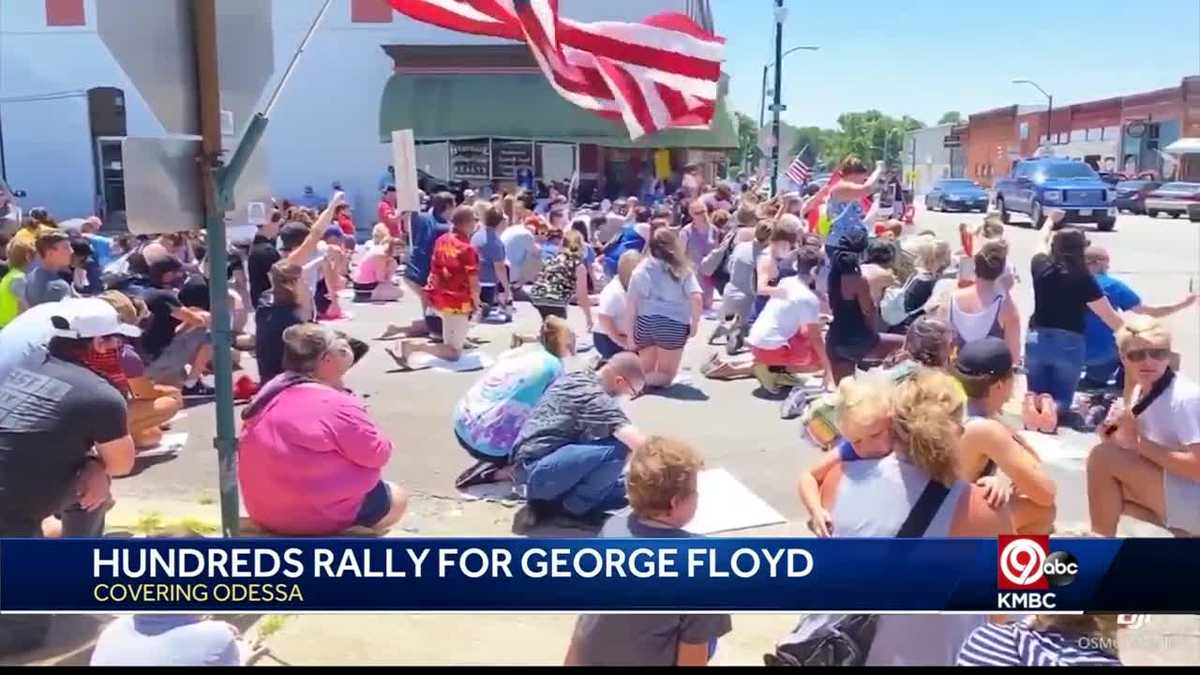 Several hundred attend rally in downtown Odessa