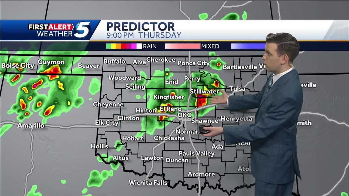 FORECAST: Storms possible Thursday and Friday in Oklahoma - KOCO