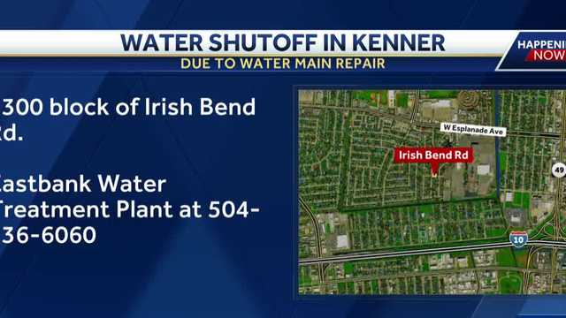 Kenner residents dealing with water shutoff - Vimarsana News