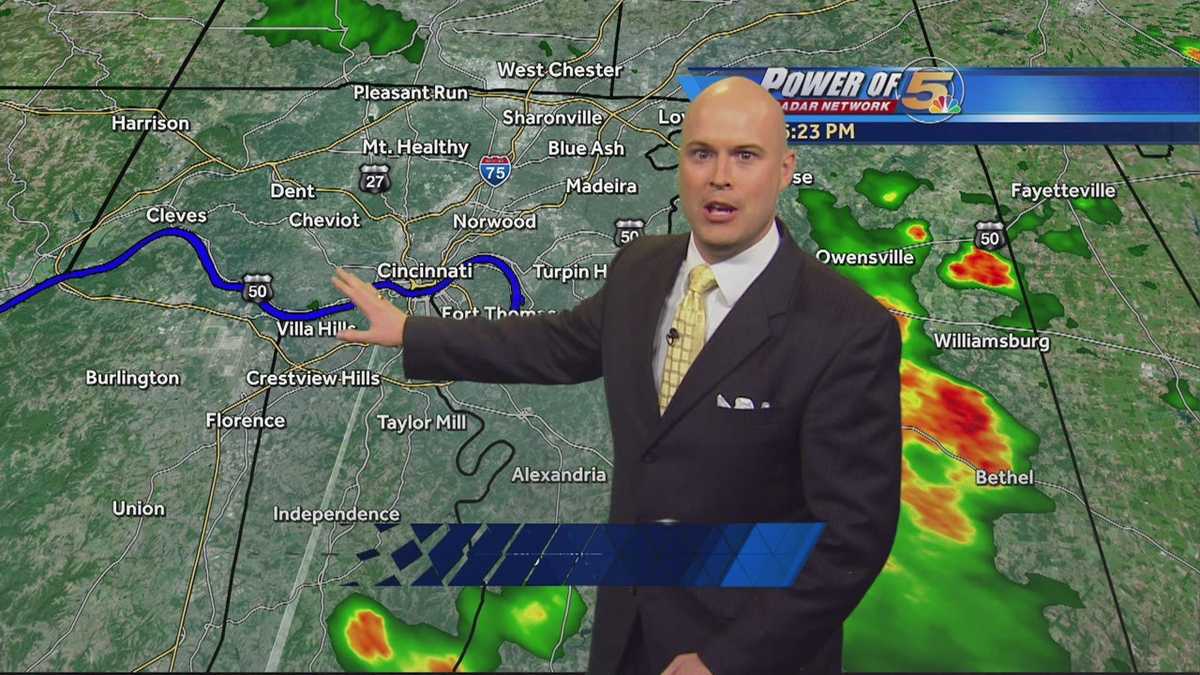 Showers And Storms Fade This Evening