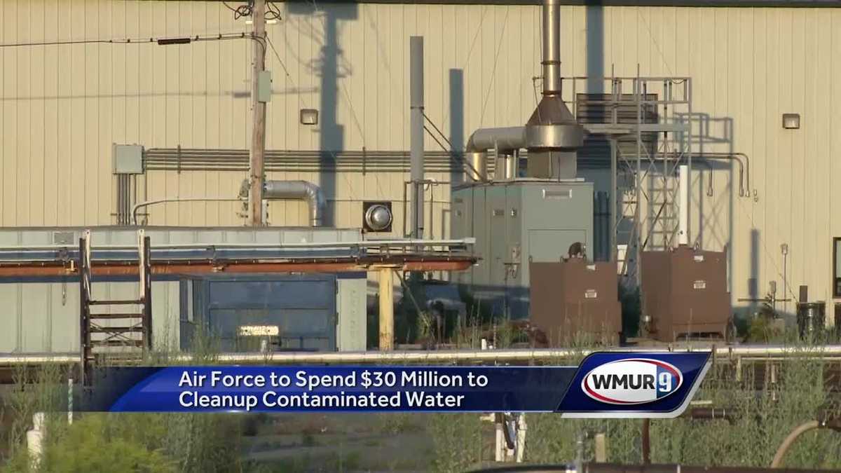 Air Force to clean contaminated water