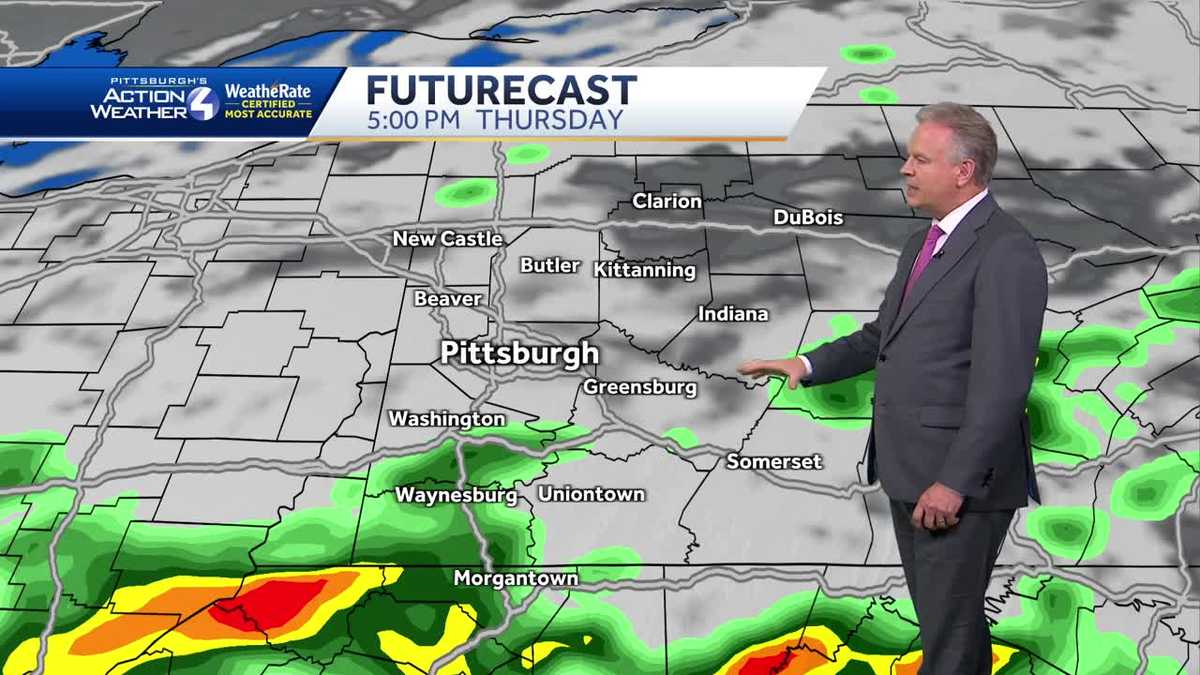 Showers End This Evening, Dry Wednesday