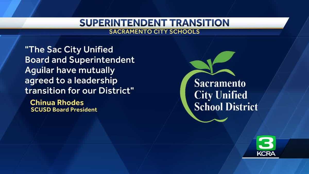 SCUSD announces superintendent Jorge Aguilar will step down