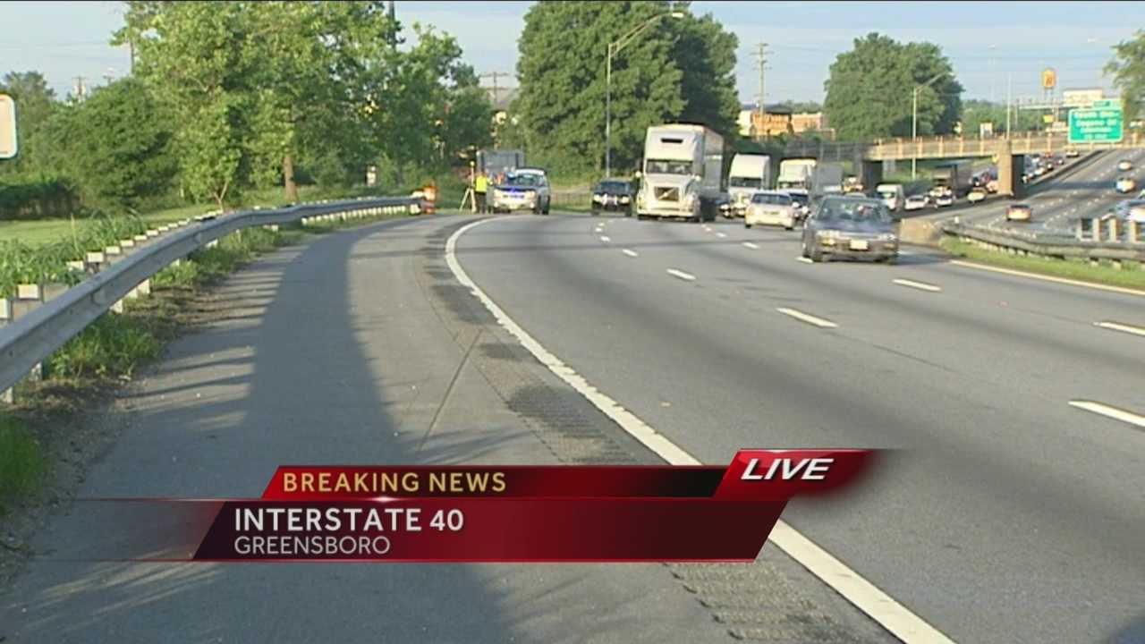 Pedestrian Killed On I-40 Greensboro