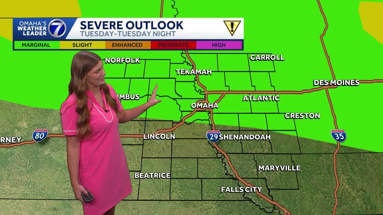 Hot and humid in the Omaha metro with rain and storms ahead