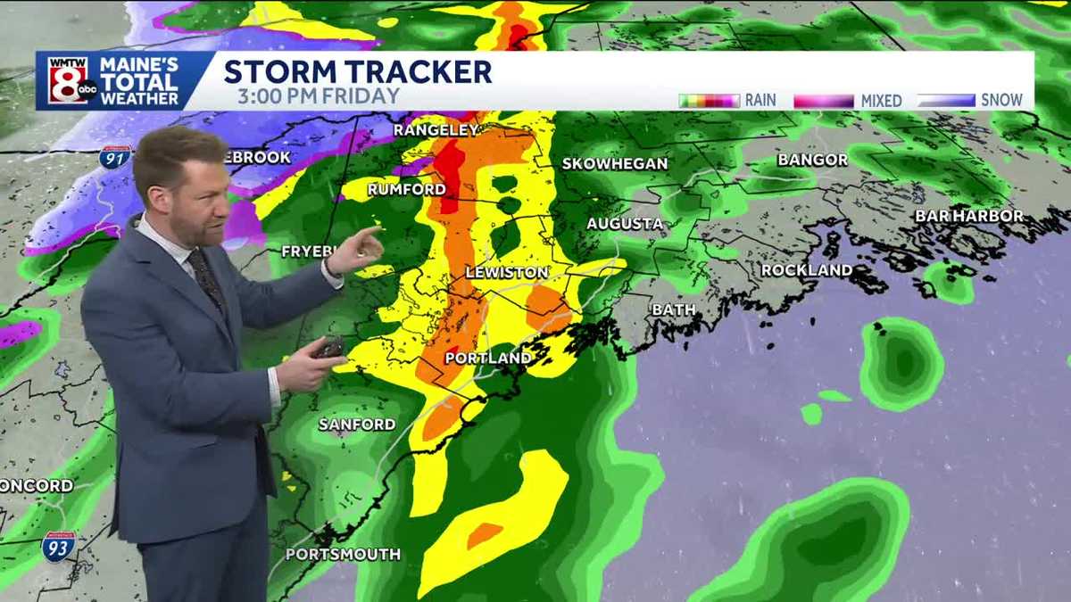 Tracking Heavy Rain & High Winds