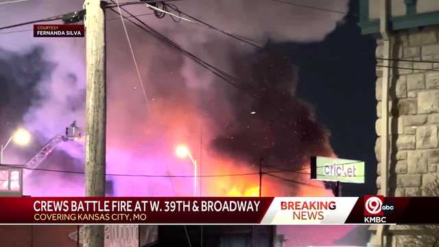 Kansas City firefighters battling multi-alarm fire in Midtown - Vimarsana News