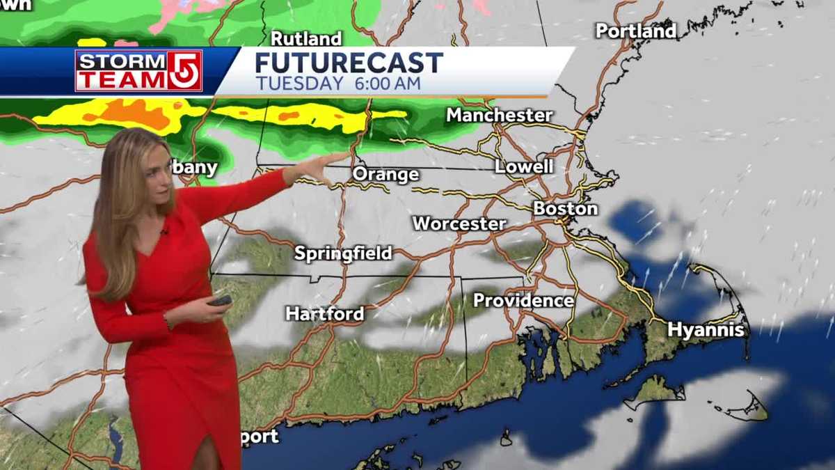 Video: Threat of rain in days ahead; 70s possible late-week