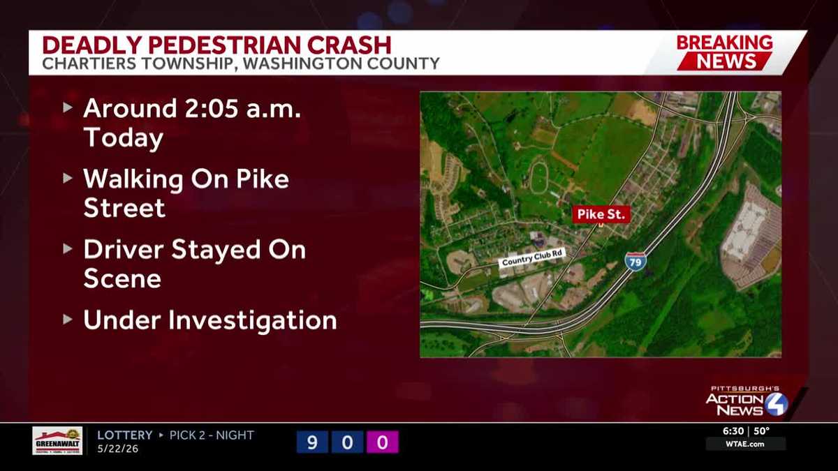 1 person killed in pedestrian crash in Washington County